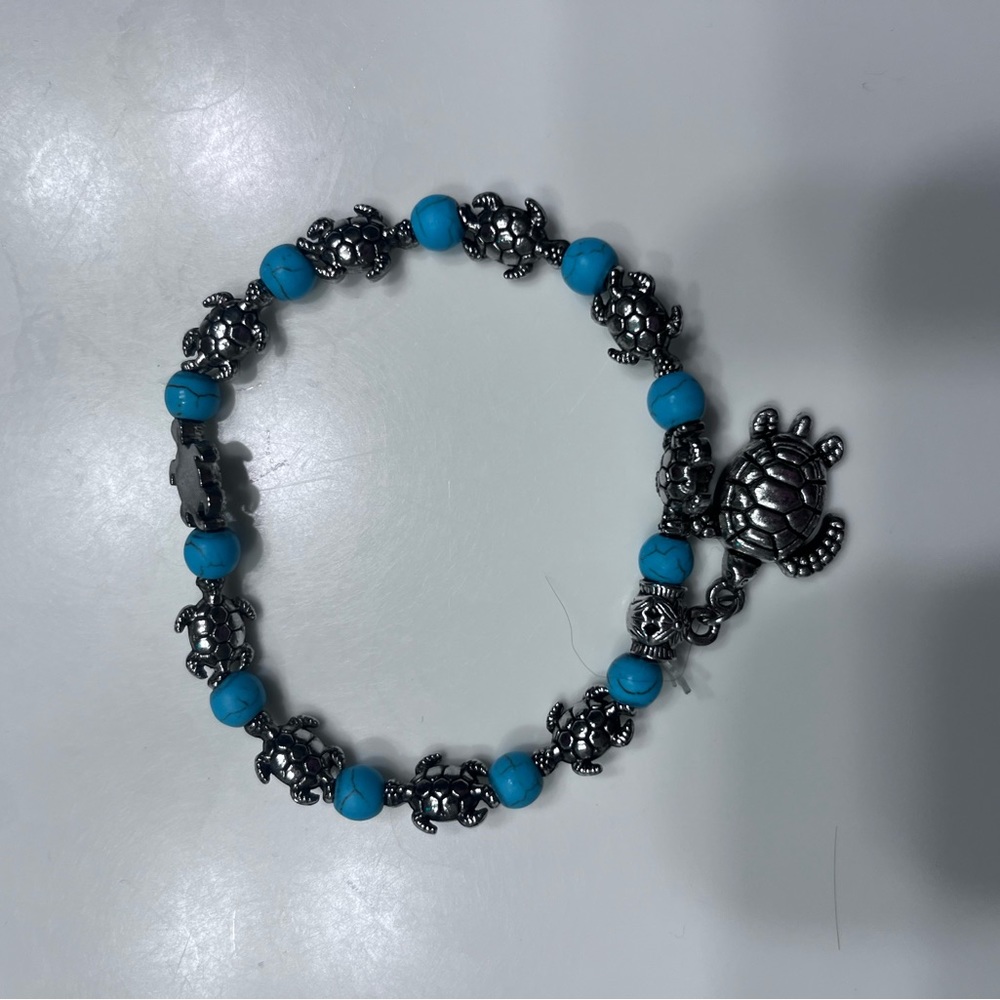 tourquoise turtle bracelet